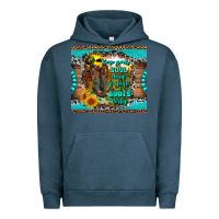 Pigment Midnight Navy keep your soul clean and your boots dirty Urban Hoodie - RanaPortraitStore
