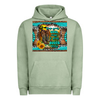 Pigment Oil Green keep your soul clean and your boots dirty Urban Hoodie - RanaPortraitStore