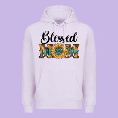 Blessed Mom Premium Hoodie Designed By Ranaportraitstore