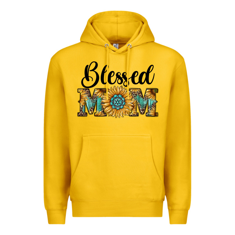 Blessed Mom Premium Hoodie by RanaPortraitStore | Teevron