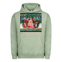 Pigment Oil Green joy pig Urban Hoodie - RanaPortraitStore