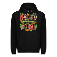 Black nacho average mini Premium Hoodie - Zillion Design Studio