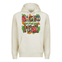 Oatmeal Heather nacho average mini Premium Hoodie - Zillion Design Studio