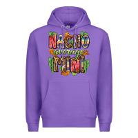 Purple nacho average mini Premium Hoodie - Zillion Design Studio