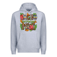 Heather Grey nacho average mini Premium Hoodie - Zillion Design Studio