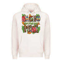 Pale Pink nacho average mini Premium Hoodie - Zillion Design Studio