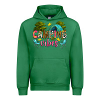 Emerald camping vibes Urban Hoodie - Zillion Design Studio