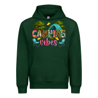 Forest Green camping vibes Urban Hoodie - Zillion Design Studio