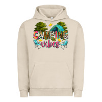 Pigment French Oak camping vibes Urban Hoodie - Zillion Design Studio