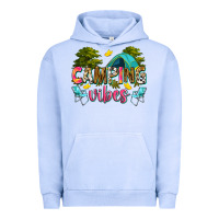 Pigment Grape Ice camping vibes Urban Hoodie - Zillion Design Studio