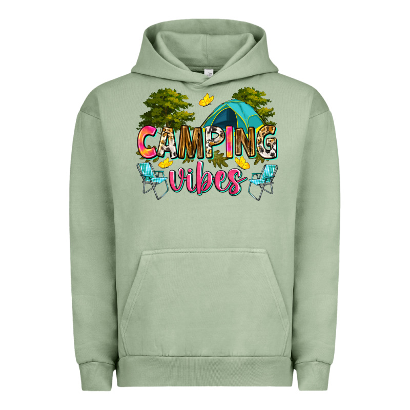 Camping Vibes Urban Hoodie by Zillion Design Studio | Teevron