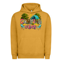 Pigment Peanut Butter camping vibes Urban Hoodie - Zillion Design Studio