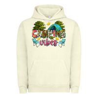 Pigment Pistachio camping vibes Urban Hoodie - Zillion Design Studio
