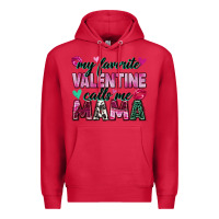 Cardinal my favorite valentine calls me mama Premium Hoodie - Zillion Design Studio