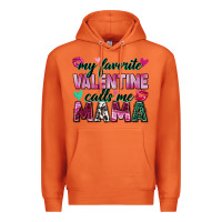 Carrot my favorite valentine calls me mama Premium Hoodie - Zillion Design Studio