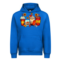 Cobalt firefighter coffee cups Urban Hoodie - Zillion Design Studio