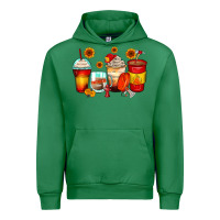 Emerald firefighter coffee cups Urban Hoodie - Zillion Design Studio
