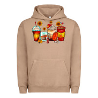 Pigment Burro firefighter coffee cups Urban Hoodie - Zillion Design Studio