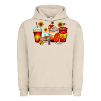 Pigment French Oak firefighter coffee cups Urban Hoodie - Zillion Design Studio