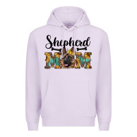 Lilac shepherd mom western Premium Hoodie - RanaPortraitStore
