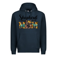 Navy shepherd mom western Premium Hoodie - RanaPortraitStore