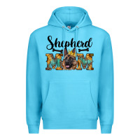 Ocean Blue shepherd mom western Premium Hoodie - RanaPortraitStore