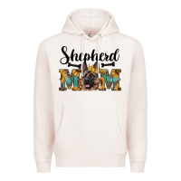 Pale Pink shepherd mom western Premium Hoodie - RanaPortraitStore