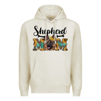 Oatmeal Heather shepherd mom western Premium Hoodie - RanaPortraitStore