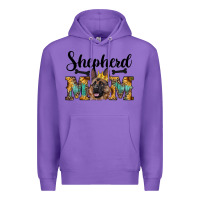 Purple shepherd mom western Premium Hoodie - RanaPortraitStore
