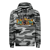 Slate Camo shepherd mom western Premium Hoodie - RanaPortraitStore