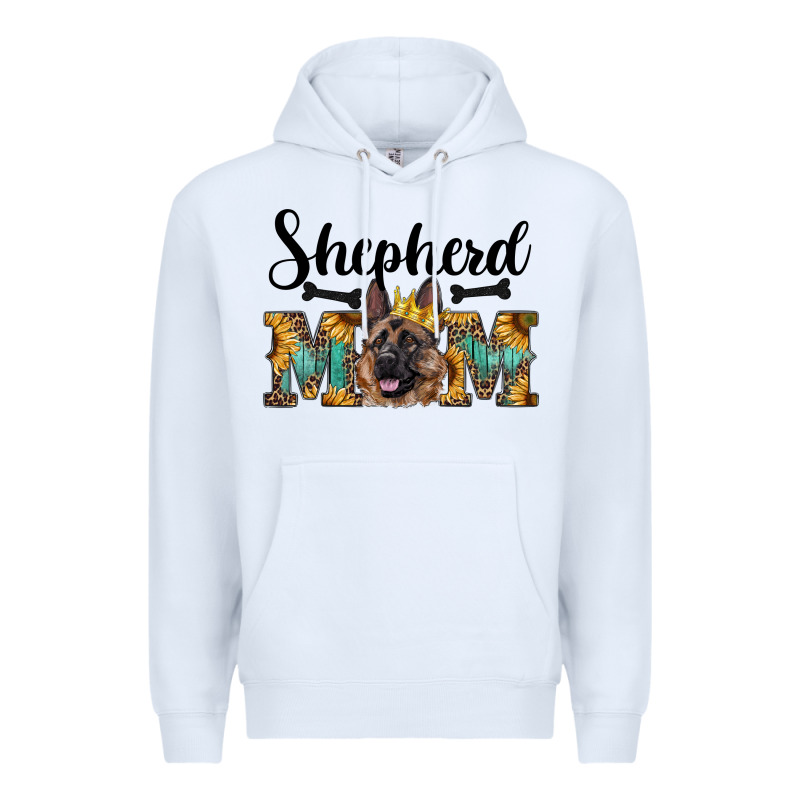 Shepherd Mom Western Premium Hoodie by RanaPortraitStore | Teevron