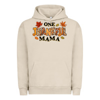 Pigment French Oak one thankful mama Urban Hoodie - texasbilliewilder