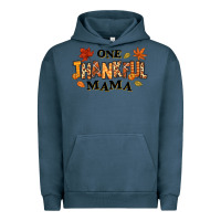 Pigment Midnight Navy one thankful mama Urban Hoodie - texasbilliewilder