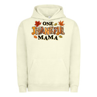 Pigment Pistachio one thankful mama Urban Hoodie - texasbilliewilder