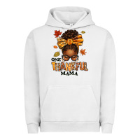 Pigment Lunar Rock one thankful mama afro messy bun Urban Hoodie - texasbilliewilder