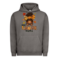 Pigment Tornado one thankful mama afro messy bun Urban Hoodie - texasbilliewilder