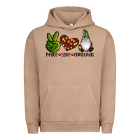 Pigment Burro peace love gnomes christmas Urban Hoodie - RanaPortraitStore