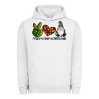 Pigment Lunar Rock peace love gnomes christmas Urban Hoodie - RanaPortraitStore