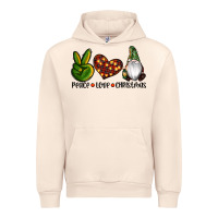 Sandshell peace love gnomes christmas Urban Hoodie - RanaPortraitStore
