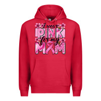 Cardinal i wear pink for my mom Premium Hoodie - Zillion Design Studio