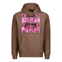 Chestnut i wear pink for my mom Premium Hoodie - Zillion Design Studio