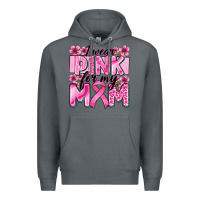 Rock i wear pink for my mom Premium Hoodie - Zillion Design Studio