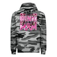 Slate Camo i wear pink for my mom Premium Hoodie - Zillion Design Studio