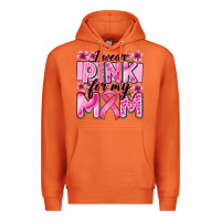 Carrot i wear pink for my mom Premium Hoodie - Zillion Design Studio