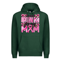 Sports Green i wear pink for my mom Premium Hoodie - Zillion Design Studio