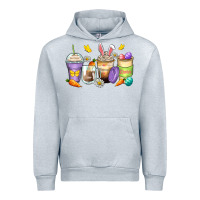 Heather Grey easter day coffee cups Urban Hoodie - Zillion Design Studio