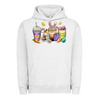 Pigment Lunar Rock easter day coffee cups Urban Hoodie - Zillion Design Studio