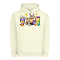 Pigment Pistachio easter day coffee cups Urban Hoodie - Zillion Design Studio