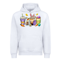 White easter day coffee cups Urban Hoodie - Zillion Design Studio
