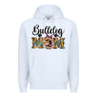 White western bulldog mom Premium Hoodie - RanaPortraitStore